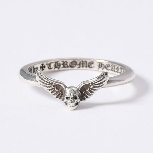 Very good condition CHROME HEARTS FOTI BBLGM MAHALIA bubblegum ring weight 1.42g size 6 silver 925 used 4a003795