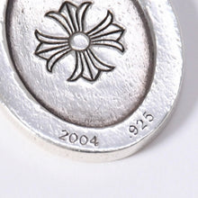 Load image into Gallery viewer, CHROME HEARTS クロムハーツ ANGEL MEDAL OVAL オーバルエンジェルメダル ペンダントトップ 重量7.36g シルバー925 美品 中古 4a003801