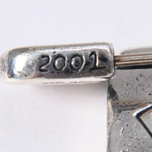 CHROME HEARTS FRAMED SAFETY PIN OSAKA Safety pin Osaka limited frame Weight approx. 8.76g Silver 925 Good condition Used 4a003796