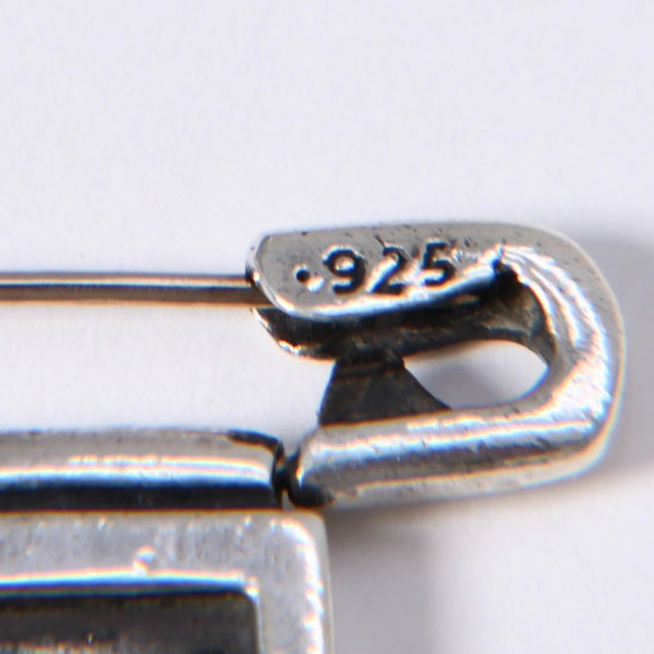 CHROME HEARTS FRAMED SAFETY PIN OSAKA Safety pin Osaka limited frame Weight approx. 8.76g Silver 925 Good condition Used 4a003796