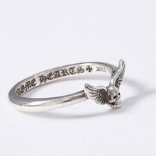 Load image into Gallery viewer, 極美品 CHROME HEARTS クロムハーツ FOTI BBLGM MAHALIA フォティ マハリア バブルガムリング 重量1.42g サイズ6号 シルバー925 中古 4a003795