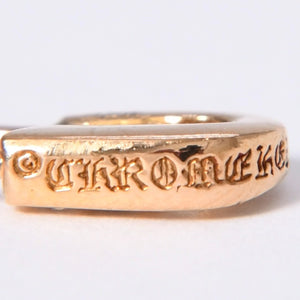 極美品 CHROME HEARTS クロムハーツ 22K パヴェダイヤ スモール セーフティピン チャーム 重量約1.53g 22KYG 22K/2001刻印 中古 4a003803