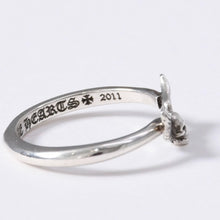 Load image into Gallery viewer, 極美品 CHROME HEARTS クロムハーツ FOTI BBLGM MAHALIA フォティ マハリア バブルガムリング 重量1.42g サイズ6号 シルバー925 中古 4a003795