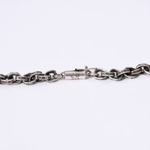 Load image into Gallery viewer, 極美品 CHROME HEARTS クロムハーツ 20inch PAPER CHAIN NECKLACE 20インチ ペーパーチェーンネックレス 重量約41.05g 中古 4a003805