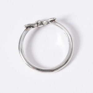 Very good condition CHROME HEARTS FOTI BBLGM MAHALIA bubblegum ring weight 1.42g size 6 silver 925 used 4a003795