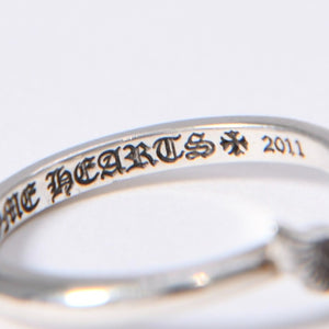 Very good condition CHROME HEARTS FOTI BBLGM MAHALIA bubblegum ring weight 1.42g size 6 silver 925 used 4a003795