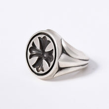 Load image into Gallery viewer, 極美品 CHROME HEARTS クロムハーツ SEAL STAMP RING シールスタンプ リング 指輪 重量約25.5g サイズ12号 CHプラス シルバー925 中古 4a003798