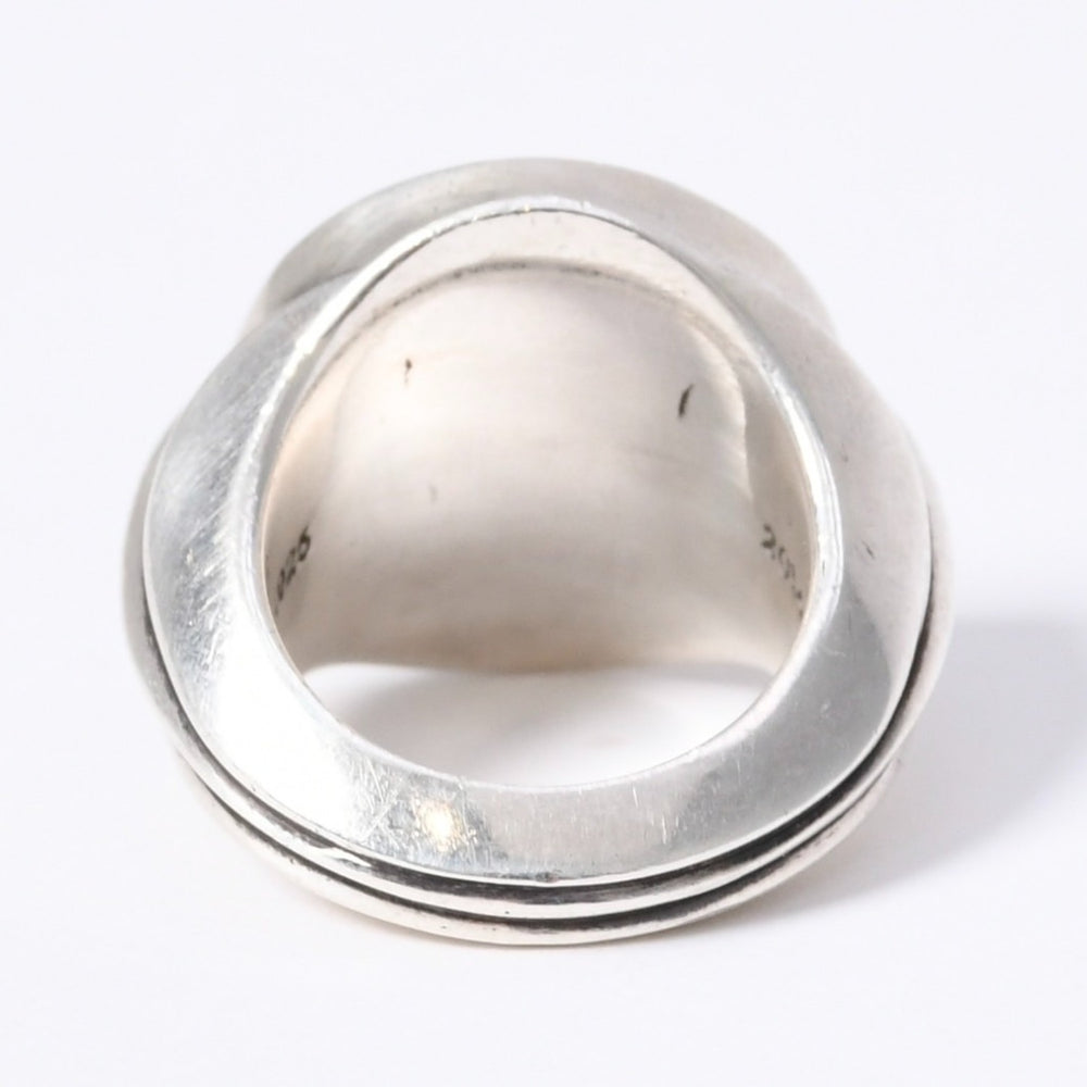 Very good condition CHROME HEARTS SEAL STAMP RING Weight approx. 25.5g Size 12 CH Plus Silver 925 Used 4a003798