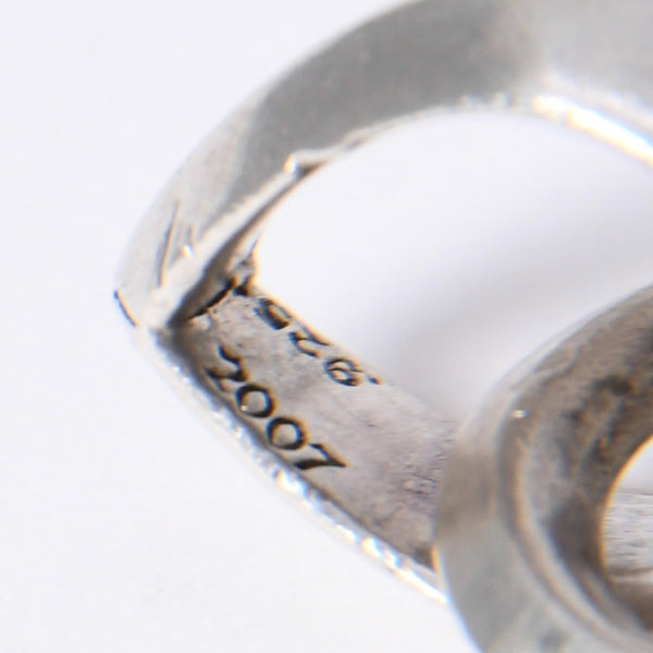 極美品 CHROME HEARTS クロムハーツ CH CRS SML W/BALE スモールCHクロス Wベイルペンダントトップ チャーム 重量約23.0g 中古 4a003787