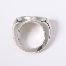 Load image into Gallery viewer, 極美品 CHROME HEARTS クロムハーツ SEAL STAMP RING シールスタンプ リング 指輪 重量約25.5g サイズ12号 CHプラス シルバー925 中古 4a003798