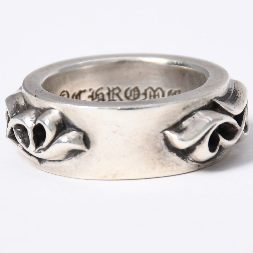 CHROME HEARTS Double Narrow Vine Band Ring Size 14 Weight 16.6g Silver 925 2000/.925 Engraved Good Condition Used 4a003799