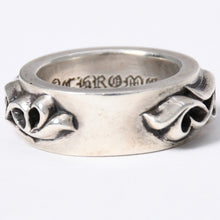 Load image into Gallery viewer, CHROME HEARTS クロムハーツ ダブルナローヴァインバンド リング サイズ14号 重量16.6g シルバー925 2000/.925刻印 美品 中古 4a003799