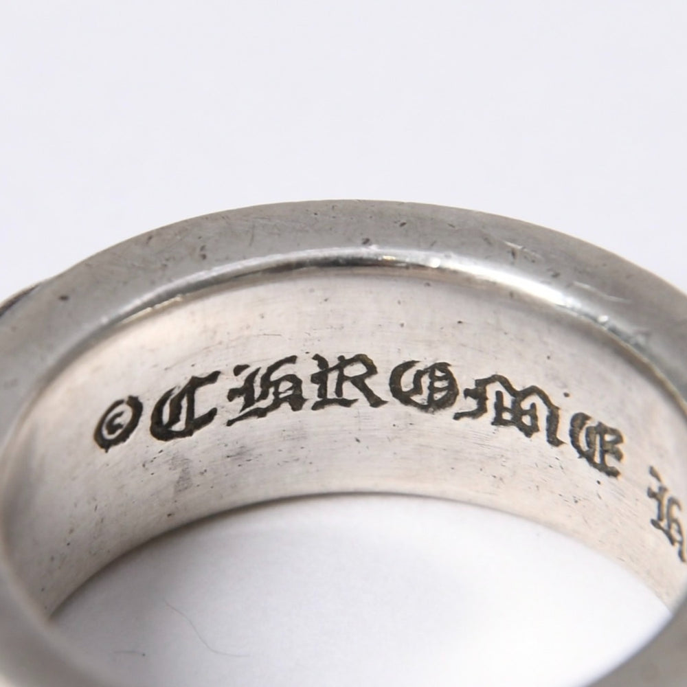 CHROME HEARTS クロムハーツ ダブルナローヴァインバンド リング サイズ14号 重量16.6g シルバー925 2000/.925刻印 美品 中古 4a003799