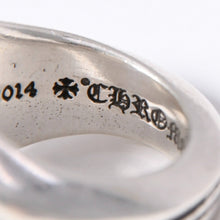 Load image into Gallery viewer, 極美品 CHROME HEARTS クロムハーツ SEAL STAMP RING シールスタンプ リング 指輪 重量約25.5g サイズ12号 CHプラス シルバー925 中古 4a003798