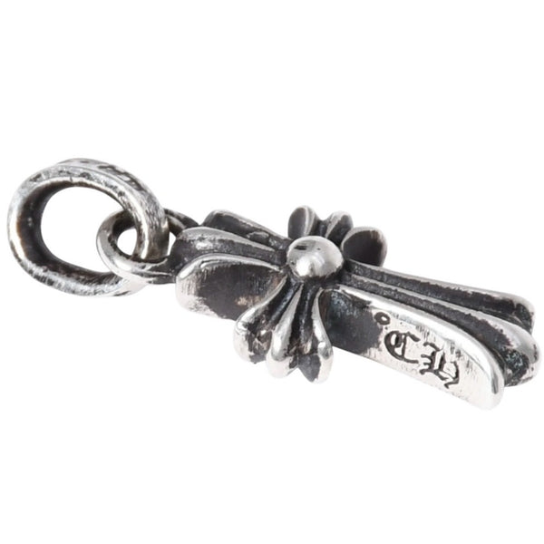 Very Good Condition New CHROME HEARTS CRS BBYFAT Baby Fat Cross Pendant Top Charm Weight Approx. 2.16g Silver 925 Used 4a003807