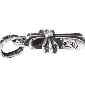 Very Good Condition New CHROME HEARTS CRS BBYFAT Baby Fat Cross Pendant Top Charm Weight Approx. 2.16g Silver 925 Used 4a003807