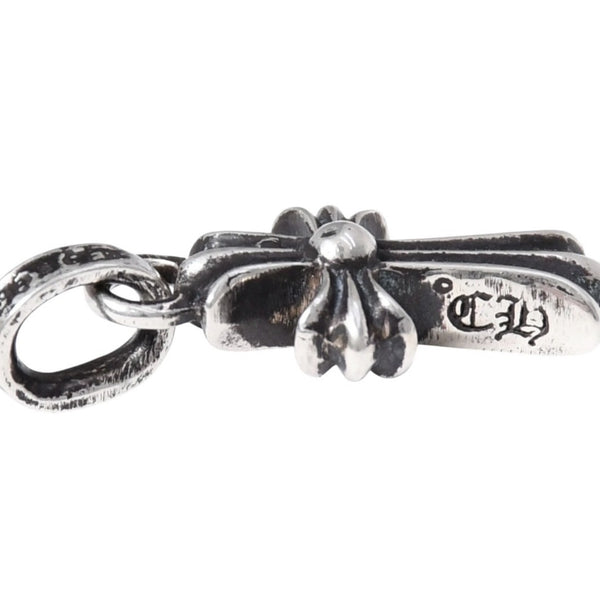 Very Good Condition New CHROME HEARTS CRS BBYFAT Baby Fat Cross Pendant Top Charm Weight Approx. 2.16g Silver 925 Used 4a003807