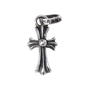 Very Good Condition New CHROME HEARTS CRS BBYFAT Baby Fat Cross Pendant Top Charm Weight Approx. 2.16g Silver 925 Used 4a003807