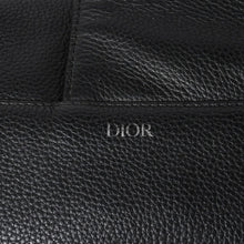 画像をギャラリービューアに読み込む, Christian Dior クリスチャンディオール サドルバッグ ボディバッグ ブラック シルバー金具 06-BO-1120 美品 中古 4a003815