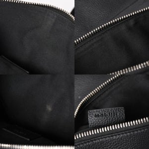 Christian Dior Saddle Bag Body Bag Black Silver Hardware 06-BO-1120 Good Condition Used 4a003815