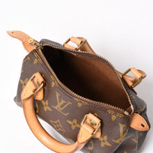 画像をギャラリービューアに読み込む, LOUIS VUITTON ルイヴィトン ミニスピーディ ハンドバッグ M41534 モノグラム PVC ブラウン 美品 中古 4a003679