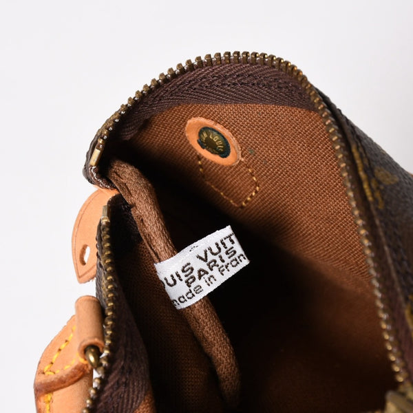 LOUIS VUITTON Mini Speedy Handbag M41534 Monogram PVC Brown Good Condition Used 4a003679