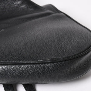 Christian Dior Saddle Bag Body Bag Black Silver Hardware 06-BO-1120 Good Condition Used 4a003815