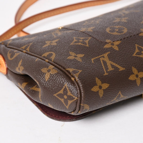 極美品 LOUIS VUITTON ルイヴィトン フェイボリットMM ハンドバッグ ショルダーバッグ 2WAY モノグラム M40718 ブラウン 中古 4a003822