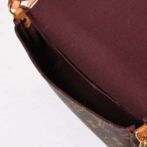 極美品 LOUIS VUITTON ルイヴィトン フェイボリットMM ハンドバッグ ショルダーバッグ 2WAY モノグラム M40718 ブラウン 中古 4a003822