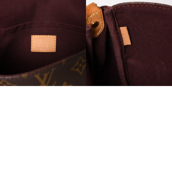 極美品 LOUIS VUITTON ルイヴィトン フェイボリットMM ハンドバッグ ショルダーバッグ 2WAY モノグラム M40718 ブラウン 中古 4a003822