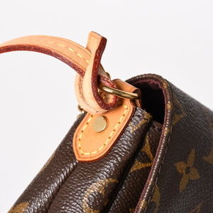 極美品 LOUIS VUITTON ルイヴィトン フェイボリットMM ハンドバッグ ショルダーバッグ 2WAY モノグラム M40718 ブラウン 中古 4a003822