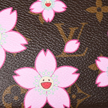 Load image into Gallery viewer, 極美品 LOUIS VUITTON ルイヴィトン LV × TM ポシェット アクセソワール アクセサリーポーチ M13666 モノグラム チェリー 村上隆 中古 4a005302