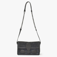 Load image into Gallery viewer, 極美品 BOTTEGAVENETA ボッテガヴェネタ イントレチャート リアルト チェーン ショルダーバッグ B04071545F ブラック 中古 4a003824