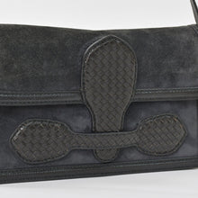 Load image into Gallery viewer, 極美品 BOTTEGAVENETA ボッテガヴェネタ イントレチャート リアルト チェーン ショルダーバッグ B04071545F ブラック 中古 4a003824