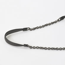 Load image into Gallery viewer, 極美品 BOTTEGAVENETA ボッテガヴェネタ イントレチャート リアルト チェーン ショルダーバッグ B04071545F ブラック 中古 4a003824