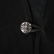 画像をギャラリービューアに読み込む, 極美品 CHROME HEARTS クロムハーツ CLASSIC 2B DSTRY クラシック2B デストロイレザー ベスト サイズL クロスボール ダガー 中古 4a003827