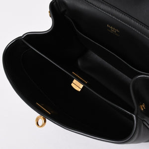 極美品 BALENCIAGA バレンシアガ ロデオハンドバッグ 795456 M69・4263 ショルダーバッグ 2way カーフスキン ブラック ゴールド金具 中古 4a003644