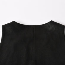 画像をギャラリービューアに読み込む, 極美品 CHROME HEARTS クロムハーツ CLASSIC 2B DSTRY クラシック2B デストロイレザー ベスト サイズL クロスボール ダガー 中古 4a003827
