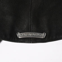 画像をギャラリービューアに読み込む, 極美品 CHROME HEARTS クロムハーツ CLASSIC 2B DSTRY クラシック2B デストロイレザー ベスト サイズL クロスボール ダガー 中古 4a003827