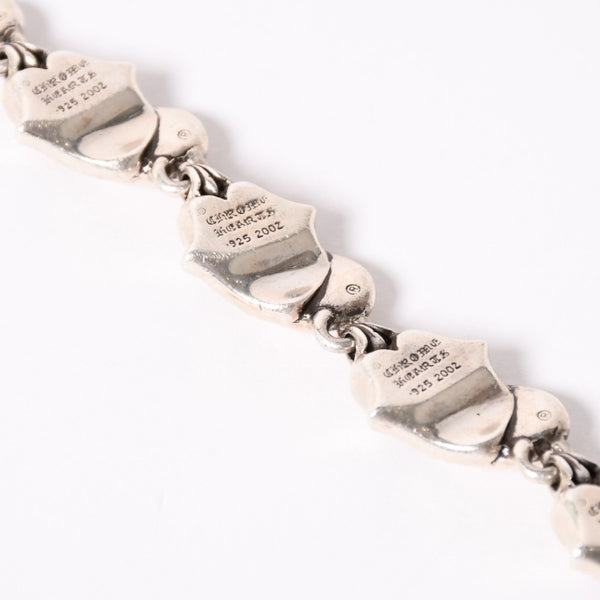 Very good condition CHROME HEARTS 2 clip long lip & tan wallet chain Weight approx. 339.0g Total length approx. 55cm 13 links Used 4a003756