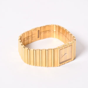 Piaget ピアジェ POLO ポロ 腕時計 7131C701 重量約146.35g K18YG 750刻印 クォーツ ゴールド文字盤 ガラスキズ 美品 中古 4a003590