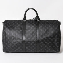 画像をギャラリービューアに読み込む, 新品同様 LOUIS VUITTON ルイヴィトン キーポル バンドリエール55 ボストンバッグ M40605 モノグラムエクリプス 中古 4a004167