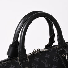 画像をギャラリービューアに読み込む, 新品同様 LOUIS VUITTON ルイヴィトン キーポル バンドリエール55 ボストンバッグ M40605 モノグラムエクリプス 中古 4a004167