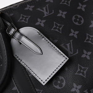 新品同様 LOUIS VUITTON ルイヴィトン キーポル バンドリエール55 ボストンバッグ M40605 モノグラムエクリプス 中古 4a004167