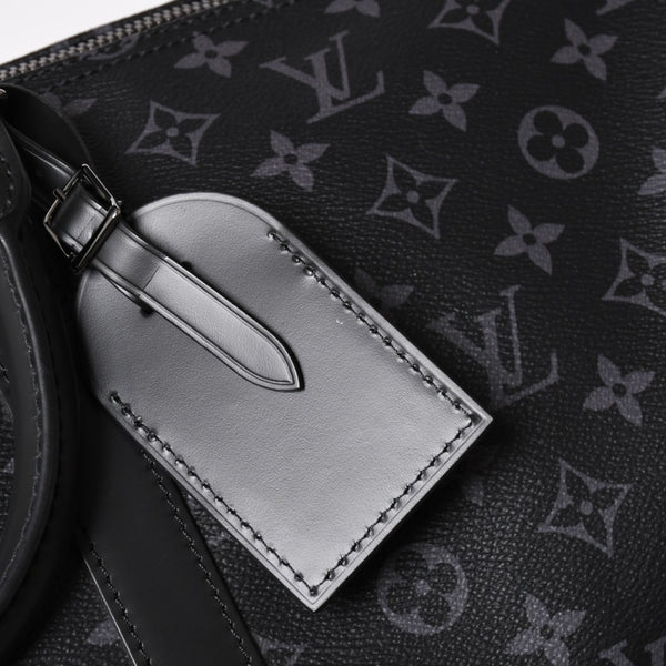 新品同様 LOUIS VUITTON ルイヴィトン キーポル バンドリエール55 ボストンバッグ M40605 モノグラムエクリプス 中古 4a004167