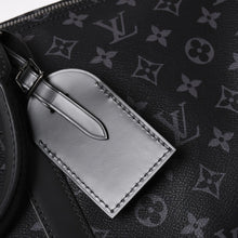 画像をギャラリービューアに読み込む, 新品同様 LOUIS VUITTON ルイヴィトン キーポル バンドリエール55 ボストンバッグ M40605 モノグラムエクリプス 中古 4a004167