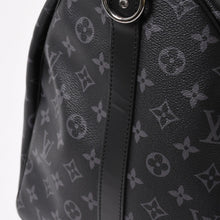画像をギャラリービューアに読み込む, 新品同様 LOUIS VUITTON ルイヴィトン キーポル バンドリエール55 ボストンバッグ M40605 モノグラムエクリプス 中古 4a004167