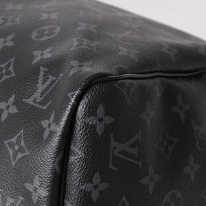 新品同様 LOUIS VUITTON ルイヴィトン キーポル バンドリエール55 ボストンバッグ M40605 モノグラムエクリプス 中古 4a004167