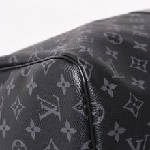 画像をギャラリービューアに読み込む, 新品同様 LOUIS VUITTON ルイヴィトン キーポル バンドリエール55 ボストンバッグ M40605 モノグラムエクリプス 中古 4a004167