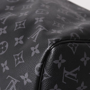 新品同様 LOUIS VUITTON ルイヴィトン キーポル バンドリエール55 ボストンバッグ M40605 モノグラムエクリプス 中古 4a004167
